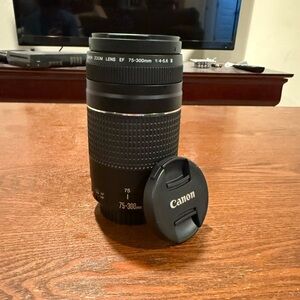 Canon 75-300mm f/4-5.6 EF Zoom Lens